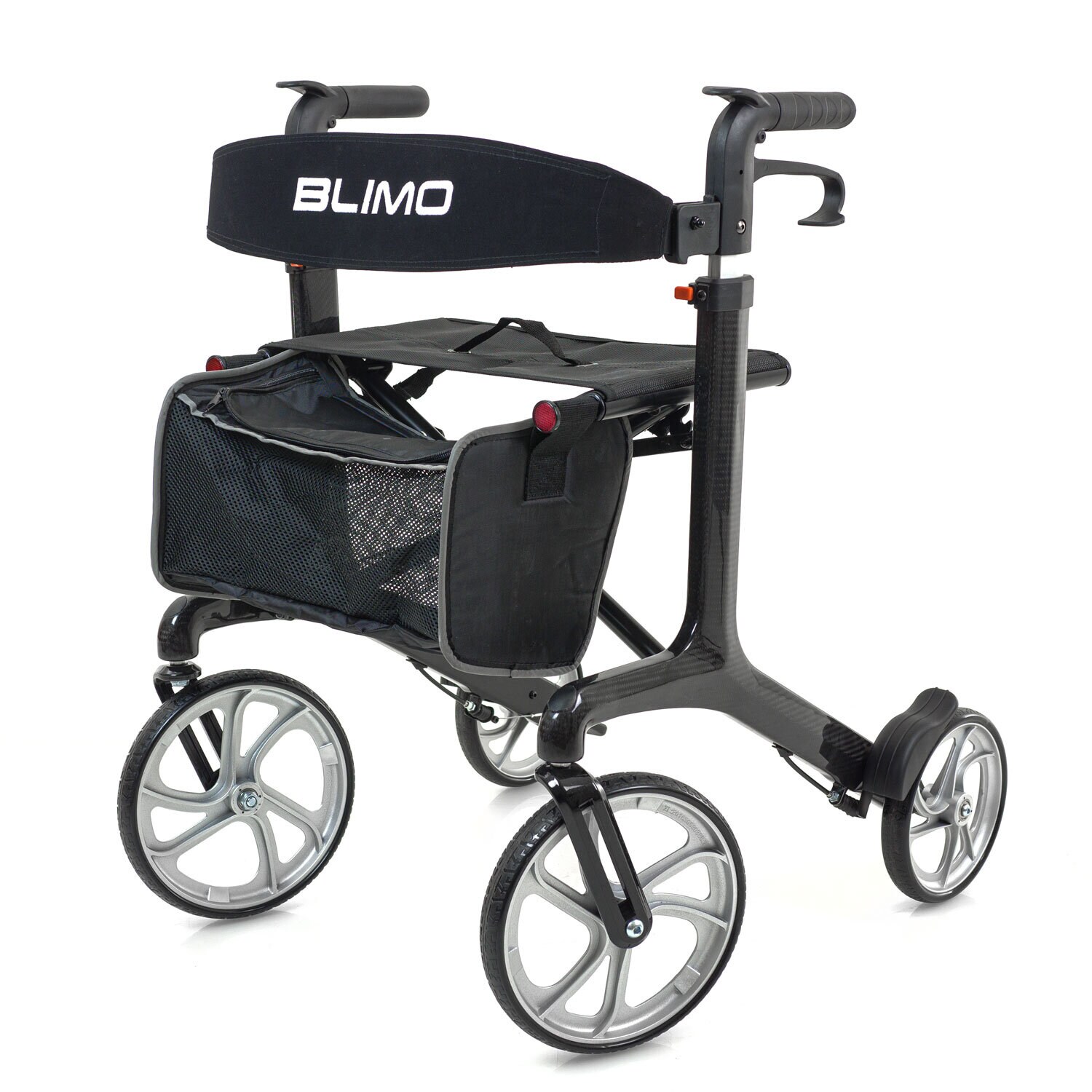 Rollator Blimo Carbon - Sort