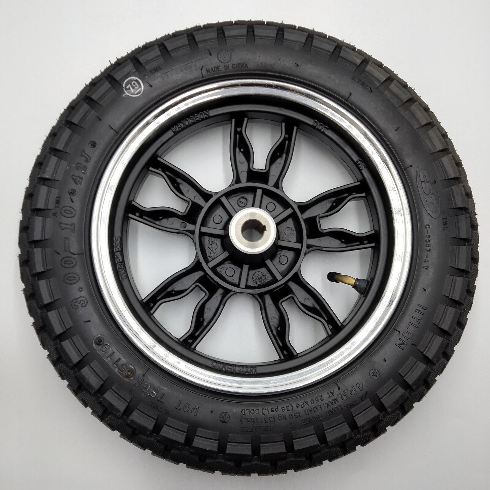 Komplet baghjul Blimo Moto Sport 3.00-10