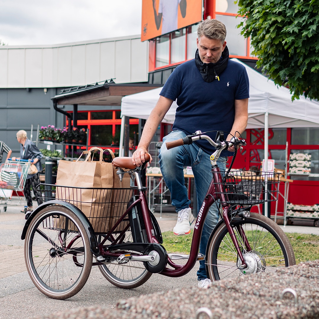 Trehjulet Elcykel Evobike Elegant